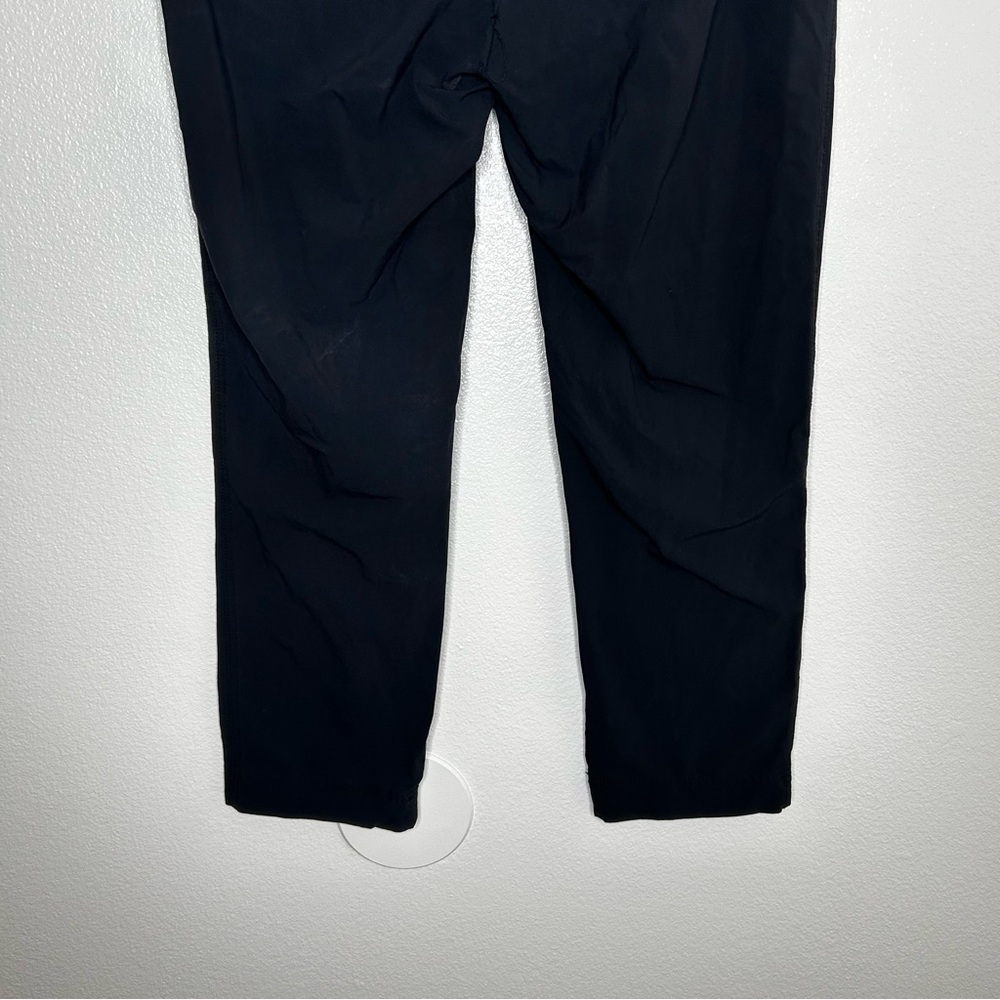 Athleta Womens Black Outdoor Casual Cargo Pants Elastic Waist Size 12 - Picture 7 of 9